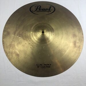 Pearl CX300 Crash/Ride Cymbal 18 (18inch) Used/Good Condition READ